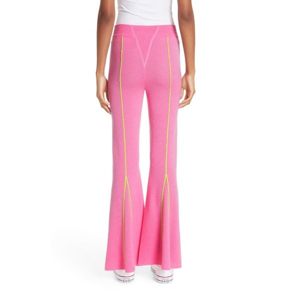 VICTOR GLEMAUD Knitted Flare Wool Pants 1200$ SIZE L - Picture 4 of 6